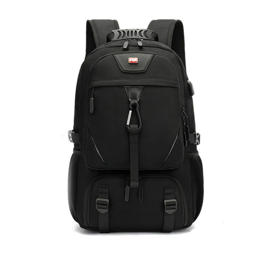 Frendorf | Tech Trek Pro 50-80L – Der ultimative Rucksack mit USB-Ladeanschluss | Langlebig & Geräumig