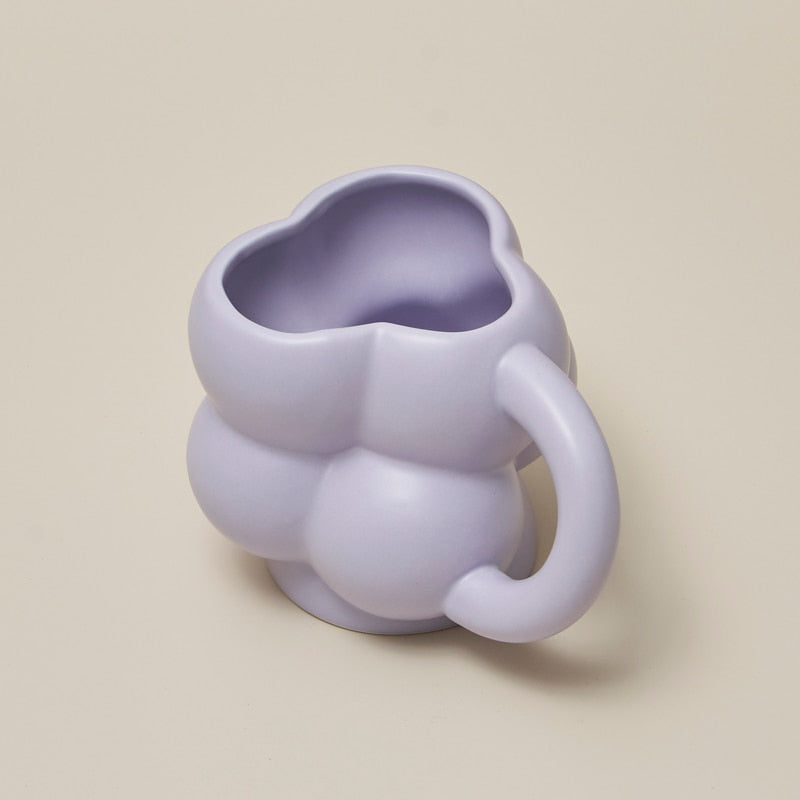 LILA FARBE TASSE