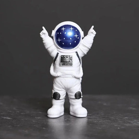 Harz-Astronaut-Figur Statue Raumfahrer Skulptur Pädagogisches Spielzeug Schreibtisch-Dekoration Astronaut-Modell Für Kinder Geschenk
