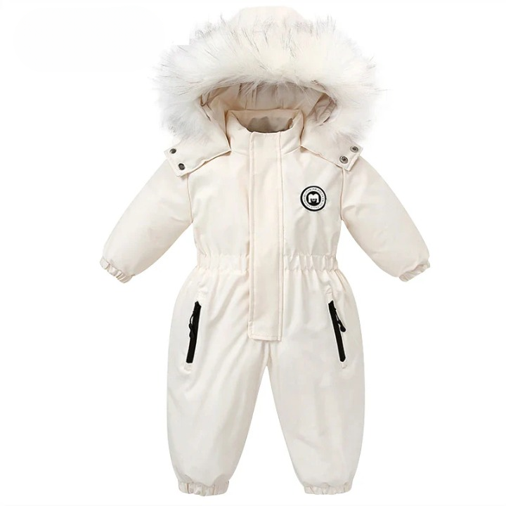 Frendorf Baby-Winteroverall Mila | 3-lagig, Wasserdicht und Gefüttert für maximalen Kälteschutz (75-115cm)