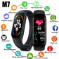 Frendorf | M7 Smart Watch Männer Frauen Smartband Herzfrequenz Smartwatch Fitness Tracker Blutdruck Sport Smart Bracelet für xiaomi iPhone