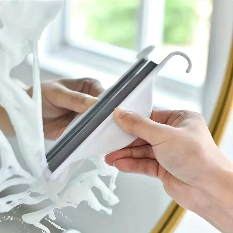 Frendorf | Glarex Mini-Abzieher | Kompakt & Flexibel | Silikonlippe | Perfekt für Glas & Spiegel