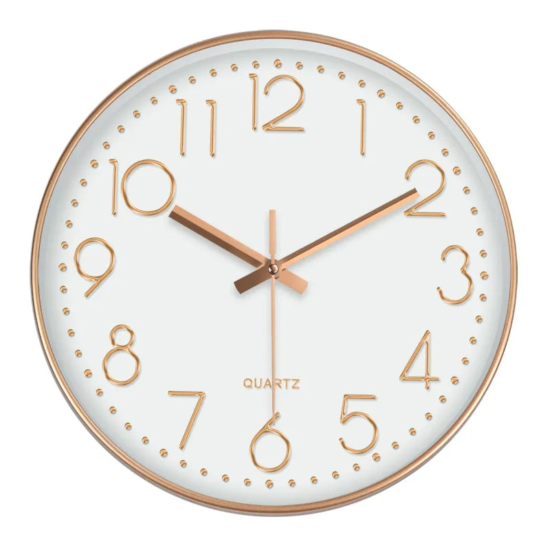 Moderne Minimalistische Nordische Wanduhr