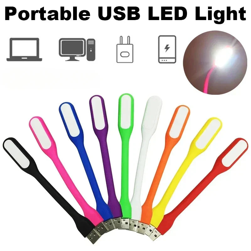 Frendorf | Lumibend USB Lampe | Flexibel & Energiesparend | LED Lichtquelle | Für Laptop & Powerbank