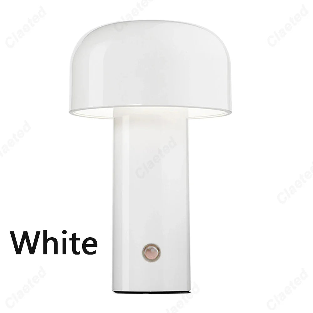 Italienischer Designer-Pilz-Tischlampe – Vielseitige Eleganz für drinnen und draußen