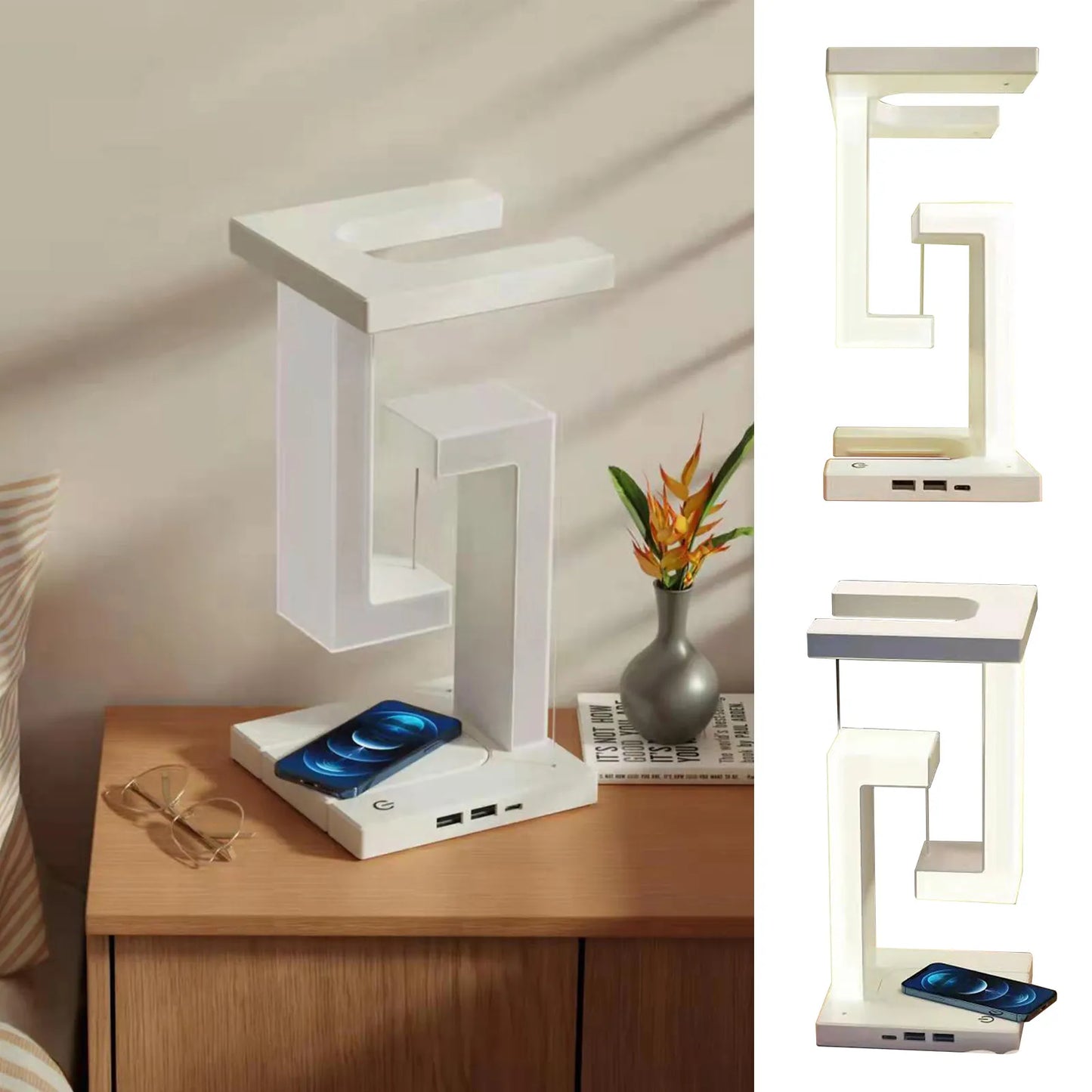Frendorf | Anti Gravity Orbit Wireless Charging Nachtlampe