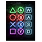 Frendorf | GameVibe Exquisite Gaming Art Poster Leinwanddruck | Hochwertige Wandkunst | Dekoration für Gamer & Spielzimmer
