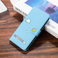 Frendorf | Katbedruckte magnetische Leder iPhone Flip Cover Geldbörse Hülle