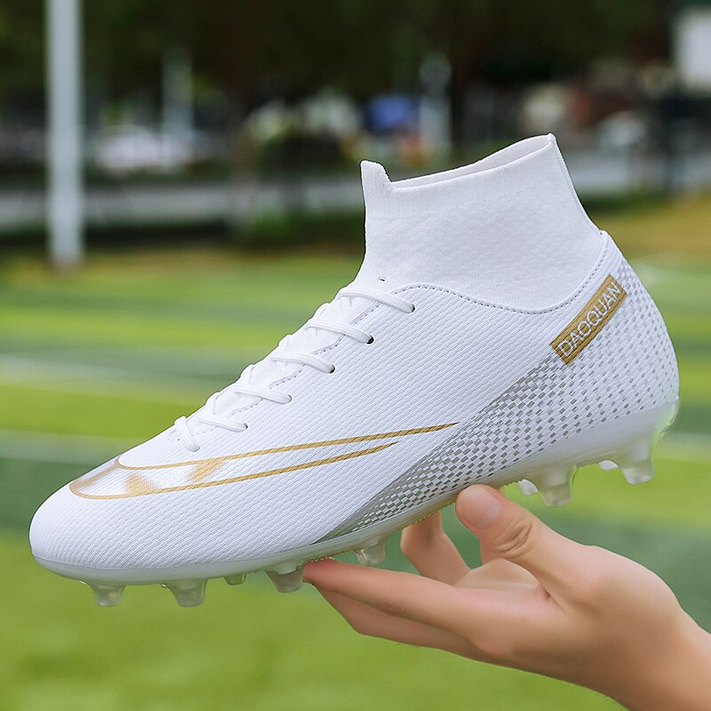 Frendorf | Turf Fußballschuhe Hohe Knöchel Futsal Männer Ag Tf Outdoor Atmungsaktive Fußball Stiefel Rutschfeste Trainer