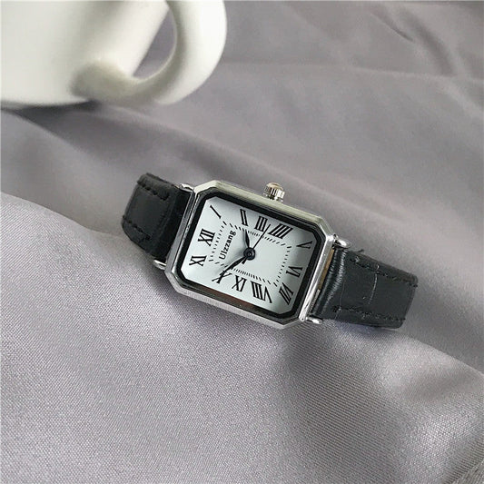 Frendorf | Retro-Uhr mit Lederarmband für Damen