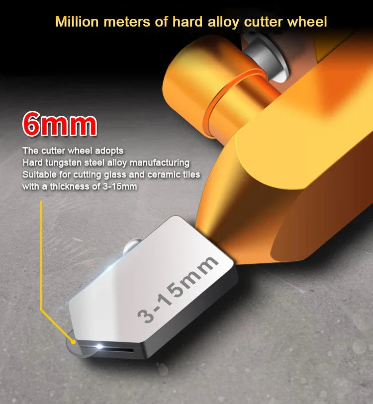 Frendorf | 2 In 1 Glas-Mosaikschneider mit Brechzangen