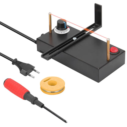 Kleine Heißdrahtschneidemaschine: Manuelle elektrische Heizbandschneider - Ideal für DIY-Handwerksprojekte und elektromechanisches thermisches Schneiden