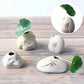 Frendorf | Vaseona Kreative Vase aus Steinzeug | Dekorative Blumen-Vase | Hydroponischer Pflanzentopf | Zen-Stil für Zuhause & Büro