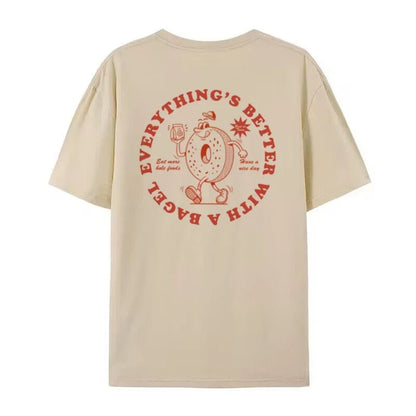 Alles ist besser mit einem Bagel T-Shirt