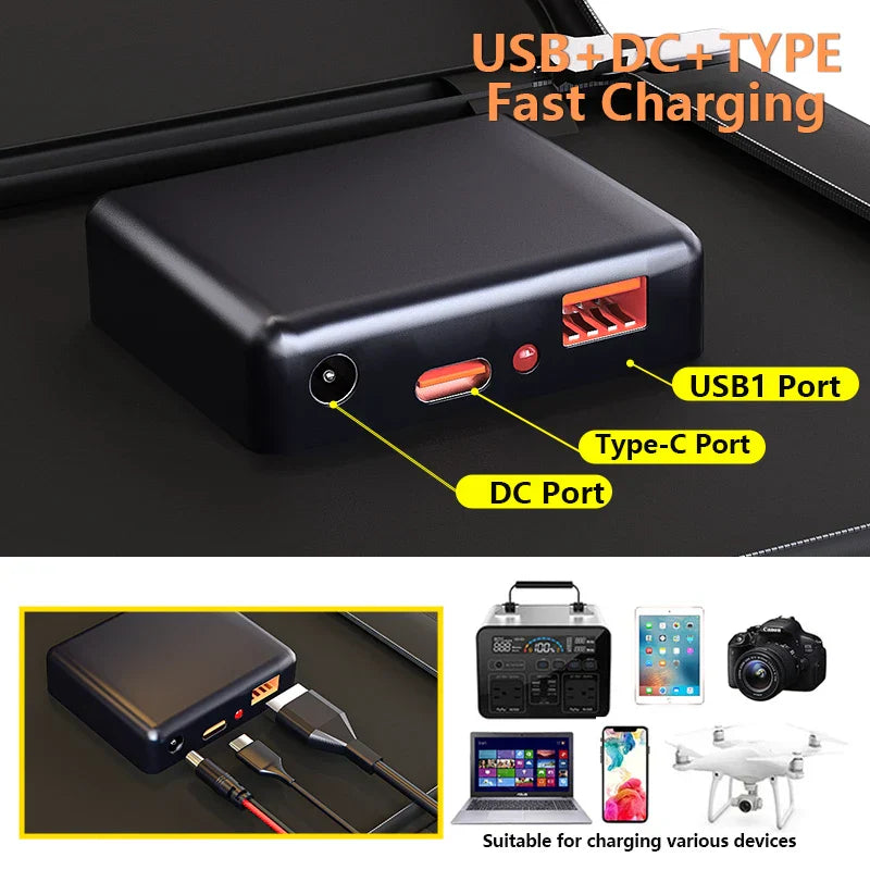 Frendorf | Suncraft ProCharge 1000 | Faltbares Solarpanel | 1000W | MPPT & USB-C Power