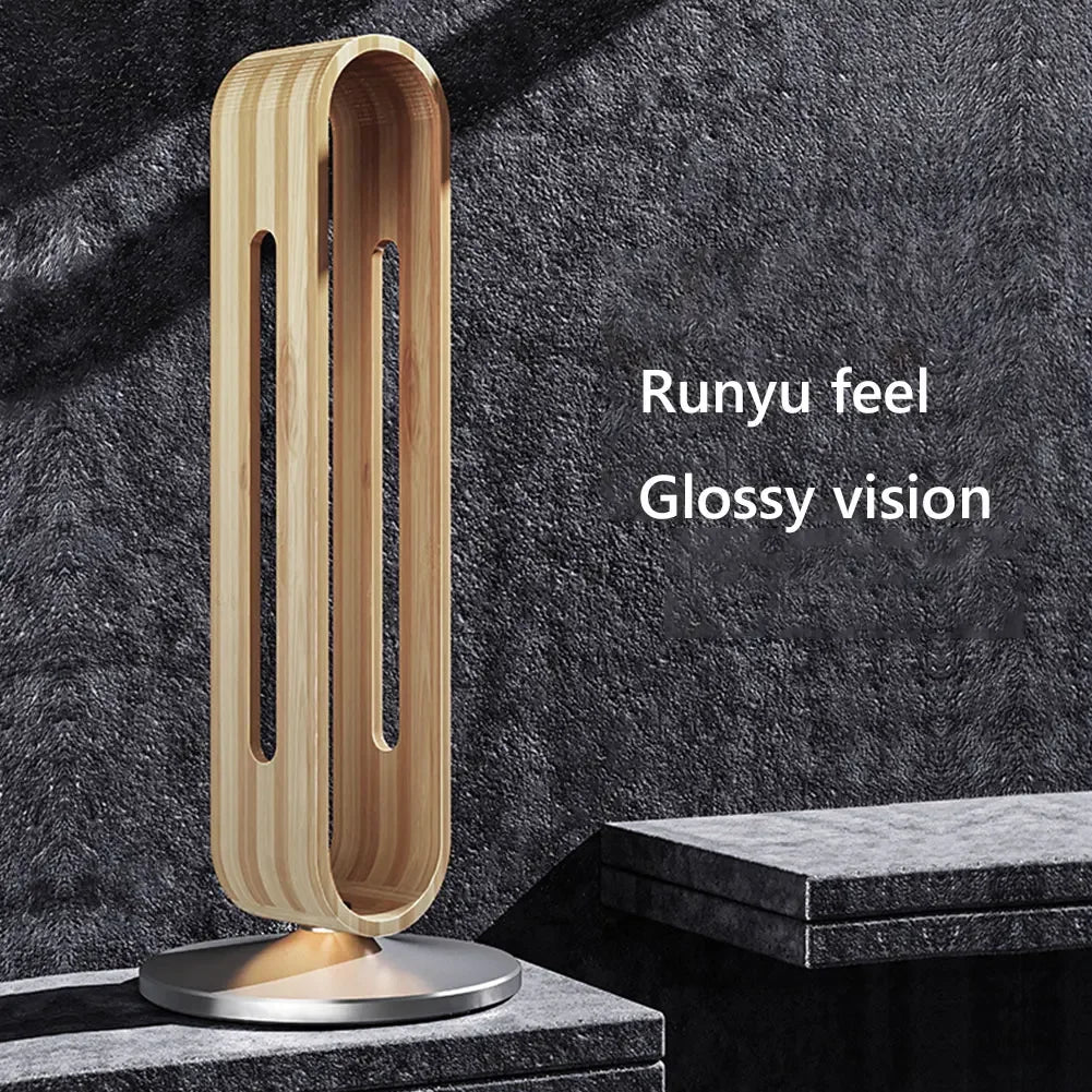 Frendorf | Bamboo & Aluminium Kopfhörerständer - Gamer-Zubehör & Ohrhörer-Displayregal zur Aufbewahrung