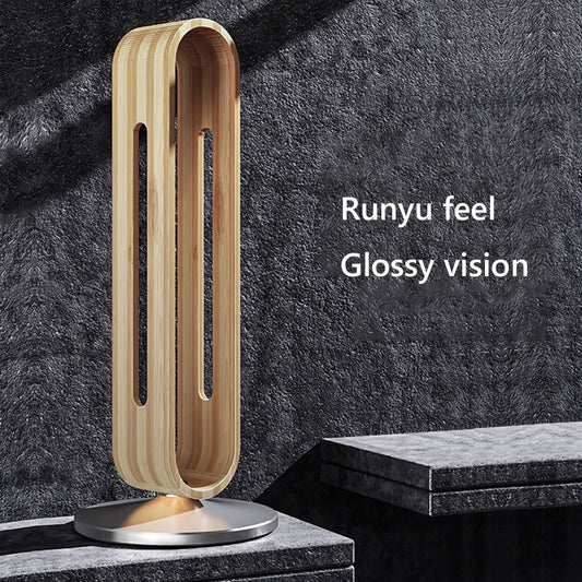 Frendorf | Bamboo & Aluminium Kopfhörerständer - Gamer-Zubehör & Ohrhörer-Displayregal zur Aufbewahrung