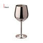 Edelstahl Weingoblet