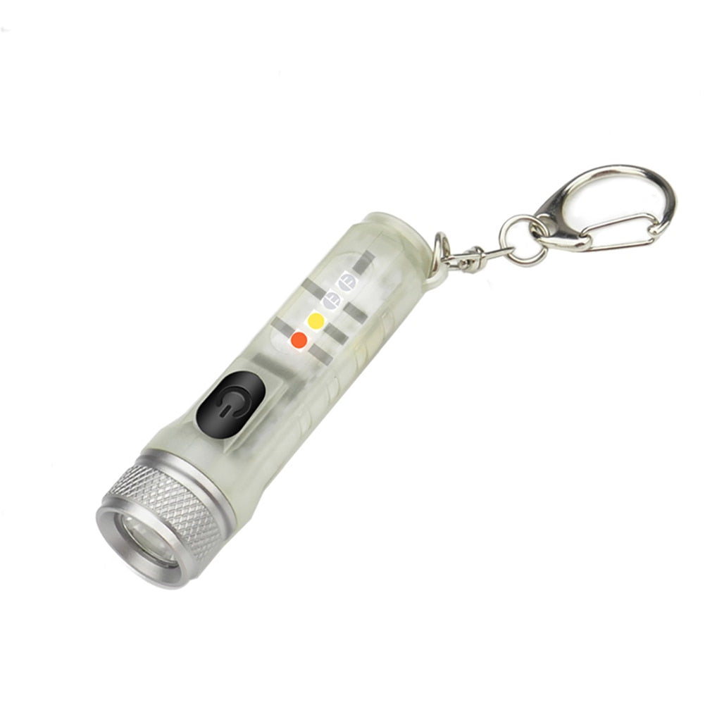 Mini-LED-Schlüsselanhänger-Taschenlampe