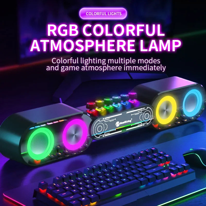 Frendorf | Mechanischer kabelloser bunter RGB-Lautsprecher