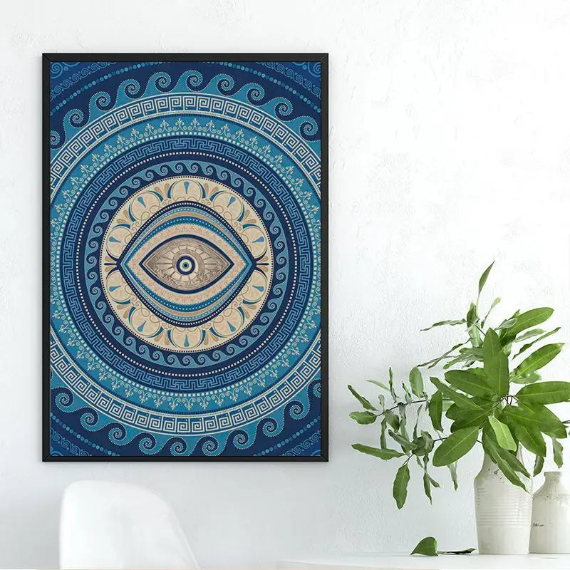 Frendorf | Abstract Eye Quotes Leinwandkunst