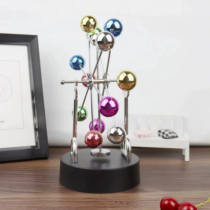 Neue Miniaturen Riesenrad Perpetuum Motion Newton Pendel Ewiges Himmelsmodell Newton Wiege Magnetische Ornamente Wohnkultur