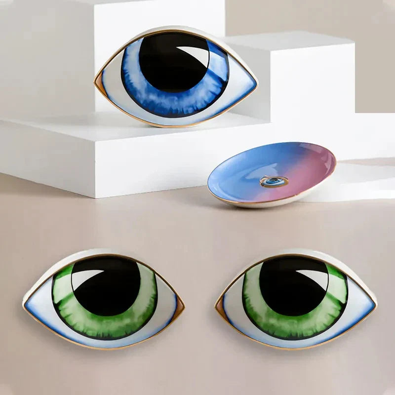 Frendorf | Mystic Eye Skulptur Keramische Wohnkultur