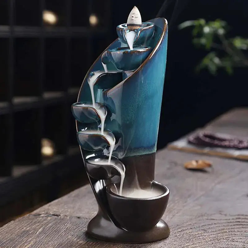 Frendorf | Zen Keramik Räucherstäbchenhalter für Ihr Wohlbefinden und Meditation