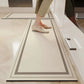 2PCS Küchenbodenmatte Diatom Mud Pad Super Absorbierend Badezimmermatte Rutschfester Teppich Küchenmatten Abwischbar Waschbar Lange Streifenmatte