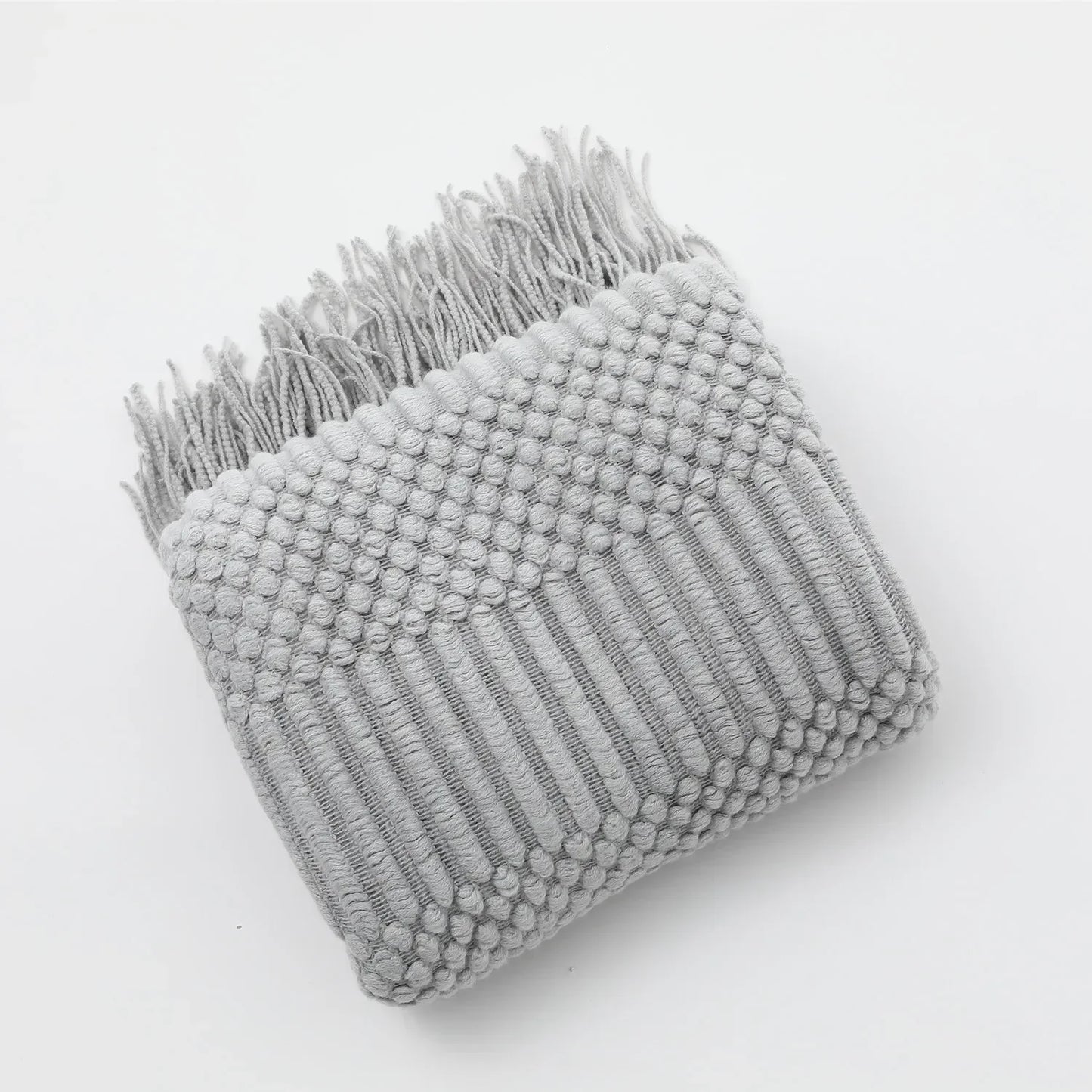 Nordic Style Dick Gestrickte Decke
