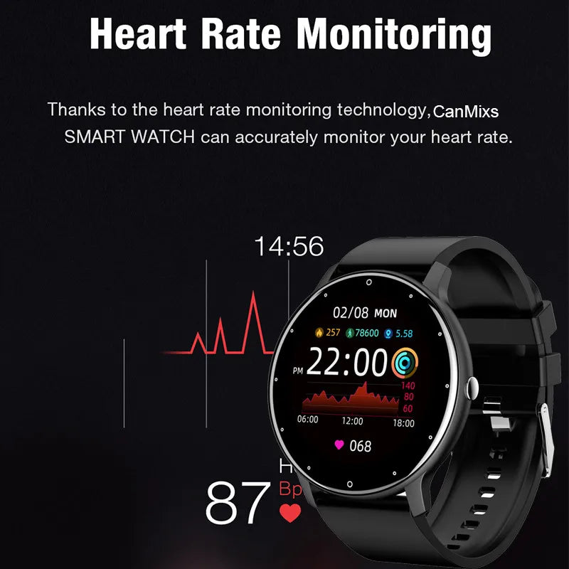 Frendorf | Neue 1.28'' Voll-Touchscreen Wasserdichte Sport Smartwatch Fitness Tracker