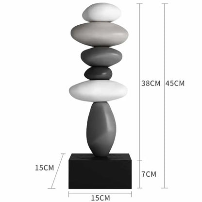 Frendorf | Zen Stein Stapel Ästhetische Wohnkultur