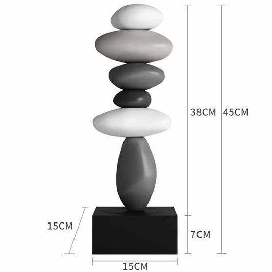 Frendorf | Zen Stein Stapel Ästhetische Wohnkultur