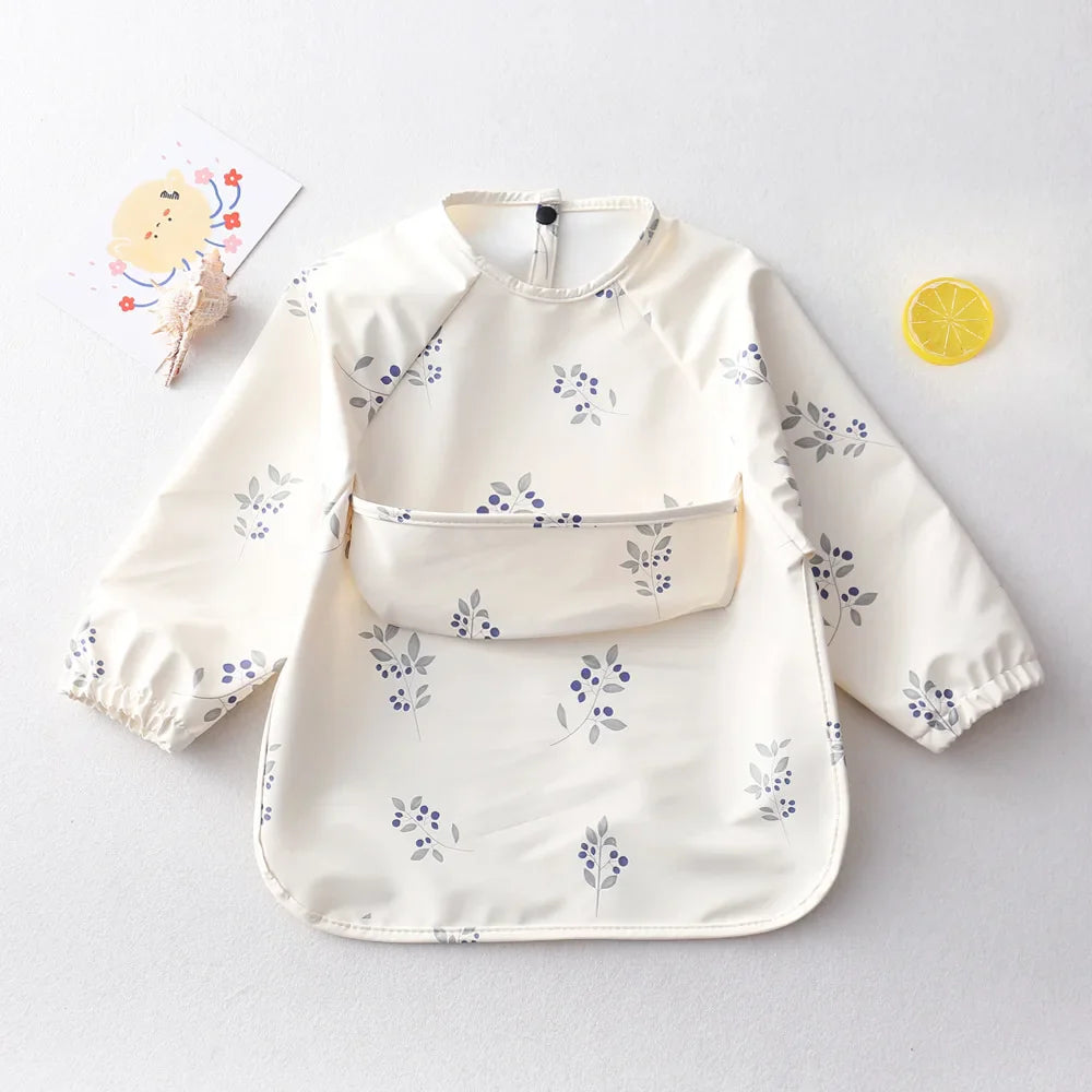 Langärmlige wasserdichte Smock für Kinder