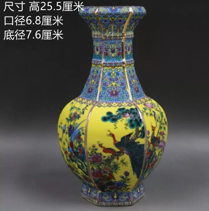 Antiker königlicher chinesischer Porzellanvasen