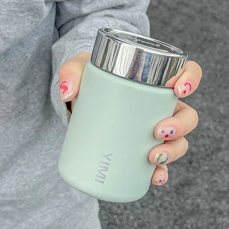230ml Mini 316 Edelstahl Tragbare Thermoskanne - Taschen-Vakuumflasche