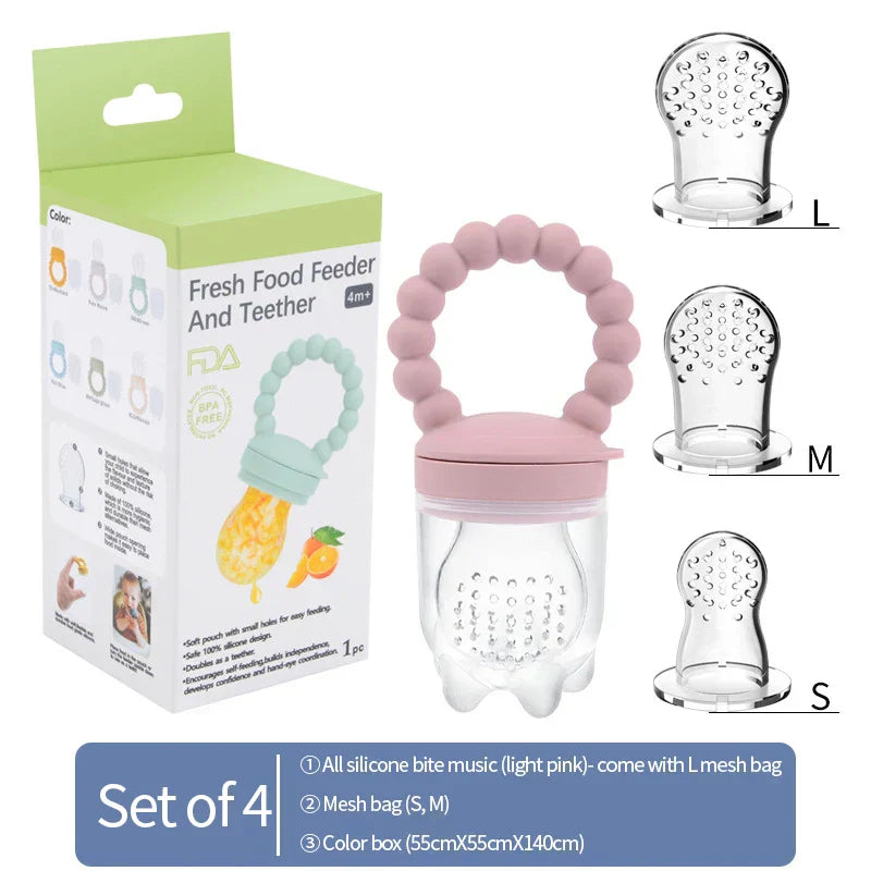 Frendorf | Frucht-Schnuller für Babys – Sicheres Kauen & Selbstständiges Essen lernen (1+1 GRATIS Aktion)