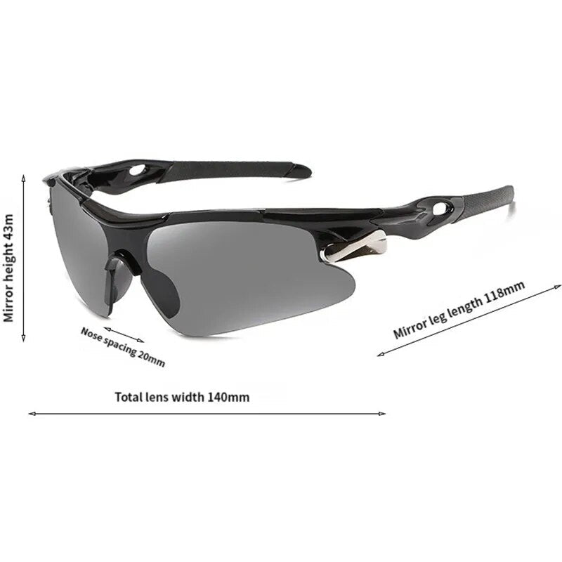 Winddichte Fahrradsonnenbrille