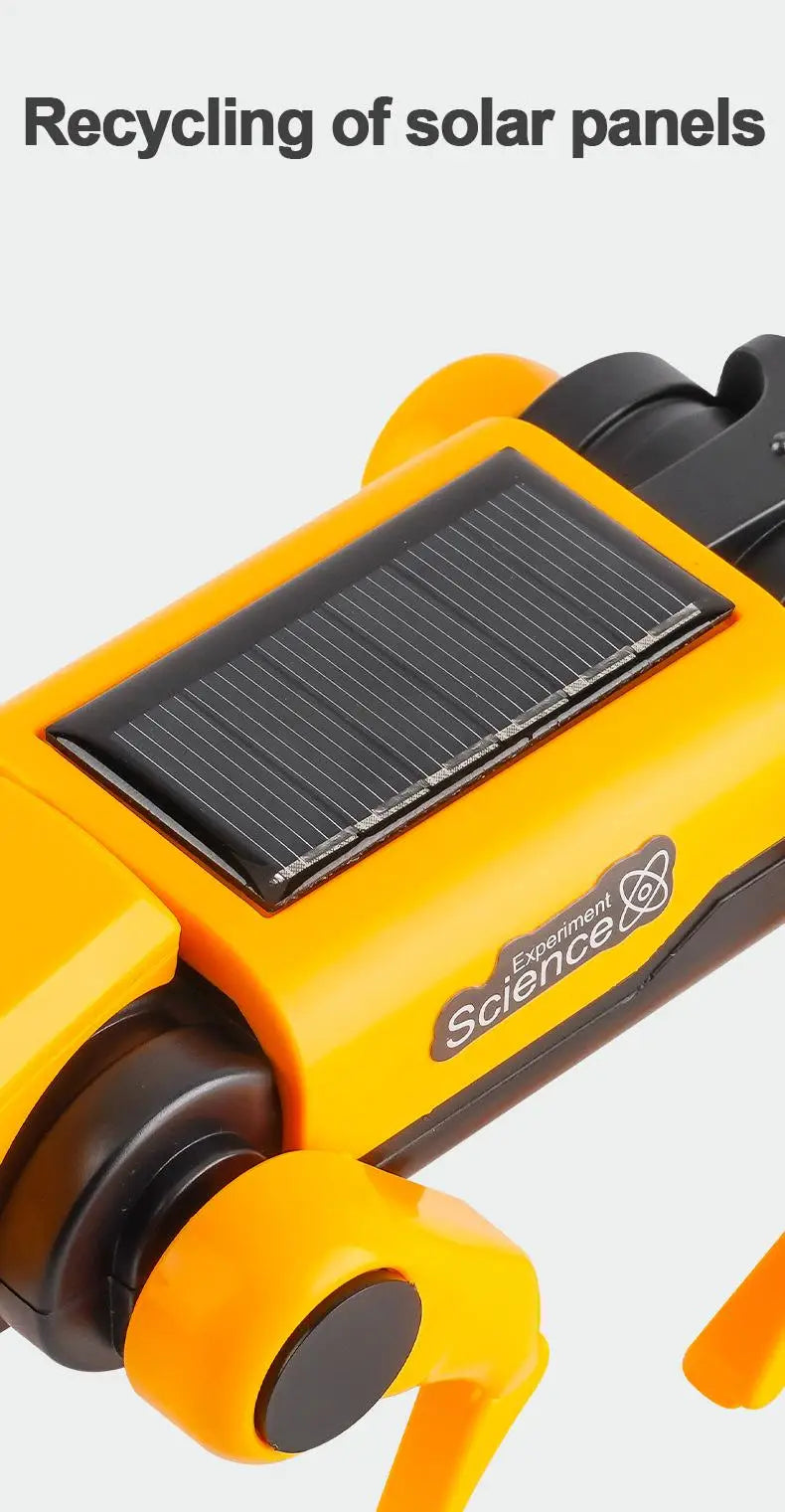 Frendorf | Bildungs-Solarenergie-Roboter – 2-in-1 Hund und Katzen Baukasten