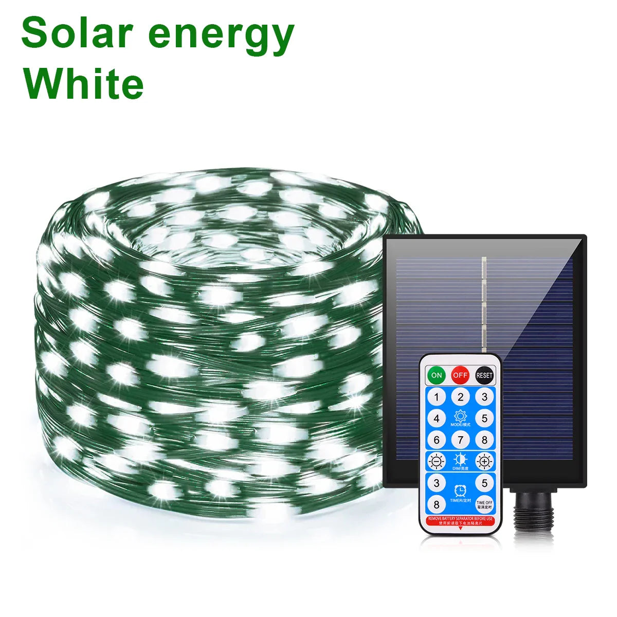 Frendorf | BrightAura SolarChain | Solar LED Lichterkette | Schnelllade & Wetterfest | Fernbedienung