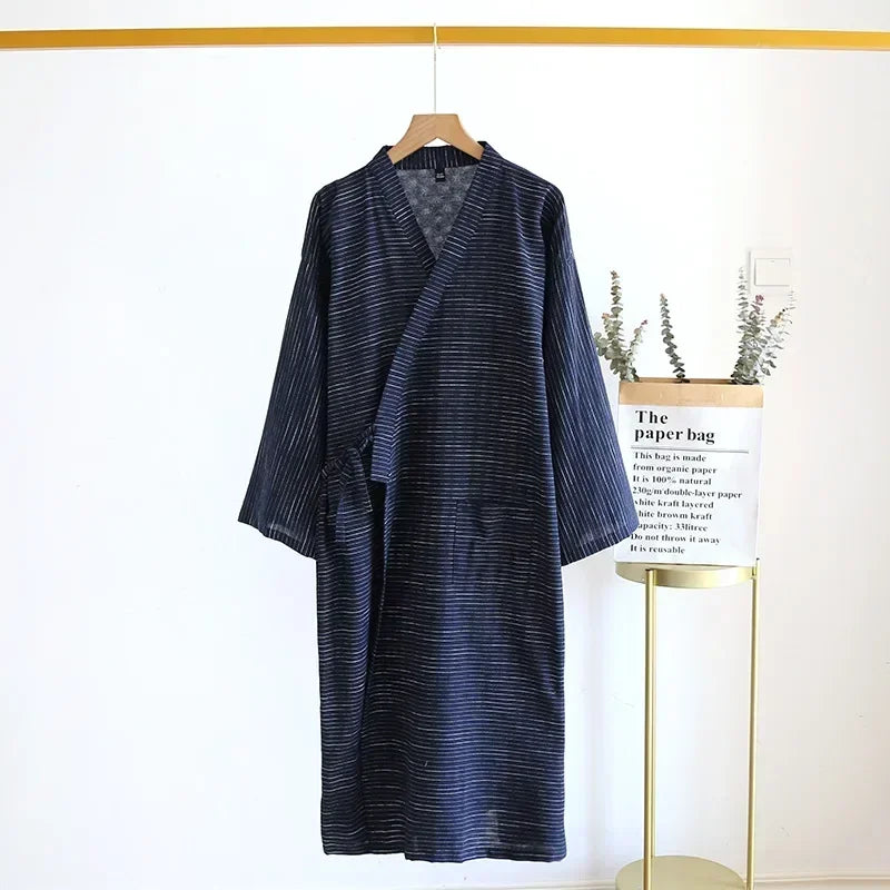 Frendorf | SleepRobe Bademantel - Luxuriöser Herren Kimono Bademantel 2024