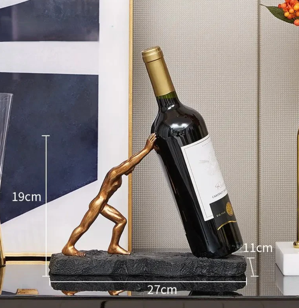 Weinflaschenhalter - VinoLux - Premium Design - Luxuriöser Blickfang
