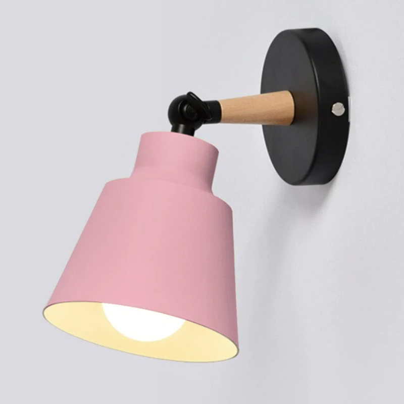 Frendorf | Lumaro Shine Holz Wandleuchte | Modernes Design | Dekorative Wandlampe für Wohnzimmer & Schlafzimmer