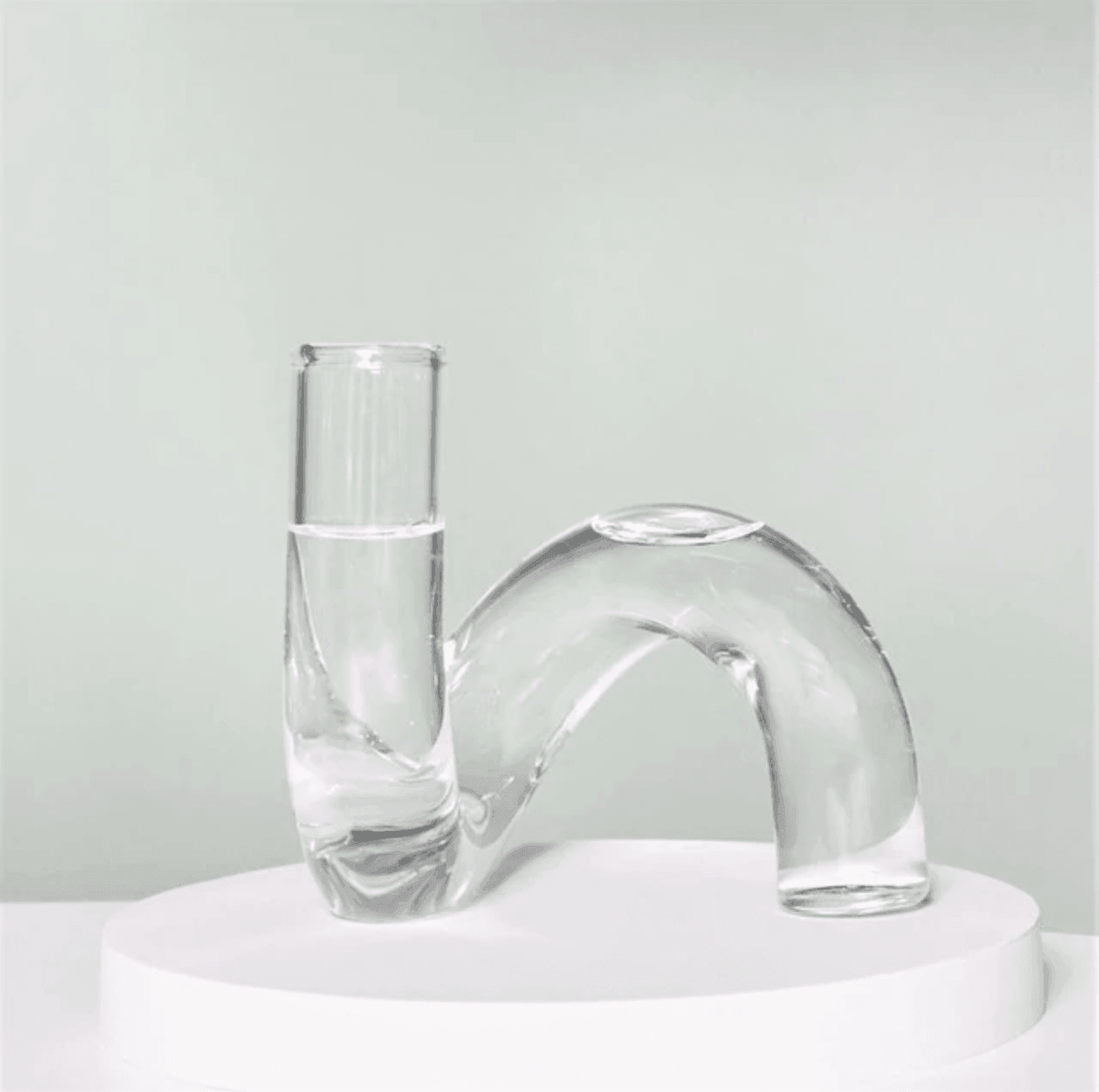 Frendorf | LoopSphere Hydroponik Vase im Kreisdesign | Modernes Pflanzgefäß | Minimalistische Dekoration | Für Zuhause oder Büro