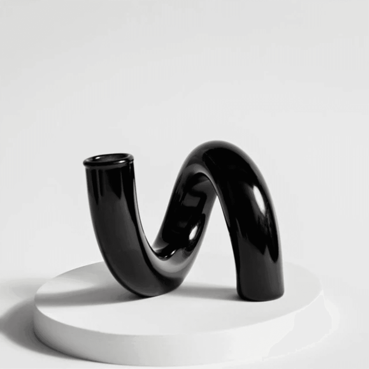 Frendorf | LoopSphere Hydroponik Vase im Kreisdesign | Modernes Pflanzgefäß | Minimalistische Dekoration | Für Zuhause oder Büro