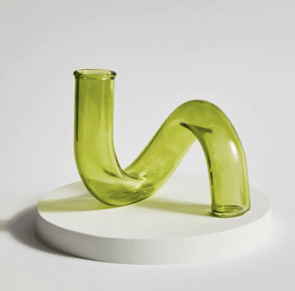 Frendorf | LoopSphere Hydroponik Vase im Kreisdesign | Modernes Pflanzgefäß | Minimalistische Dekoration | Für Zuhause oder Büro