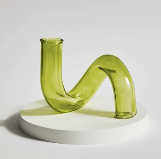 Frendorf | LoopSphere Hydroponik Vase im Kreisdesign | Modernes Pflanzgefäß | Minimalistische Dekoration | Für Zuhause oder Büro