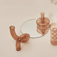 Frendorf | LoopSphere Hydroponik Vase im Kreisdesign | Modernes Pflanzgefäß | Minimalistische Dekoration | Für Zuhause oder Büro