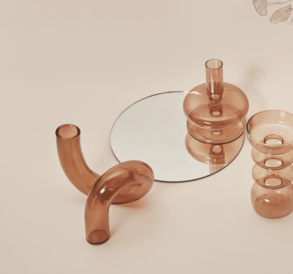 Frendorf | LoopSphere Hydroponik Vase im Kreisdesign | Modernes Pflanzgefäß | Minimalistische Dekoration | Für Zuhause oder Büro