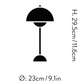 Frendorf | LumoBloom Verstellbare LED Tischlampe | Wiederaufladbar | Dimmbar | Dekorative Designleuchte für Zuhause & Büro